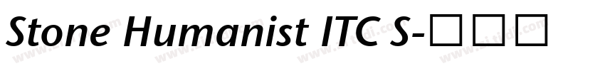 Stone Humanist ITC S字体转换 Stone Humanist ITC S字体转换